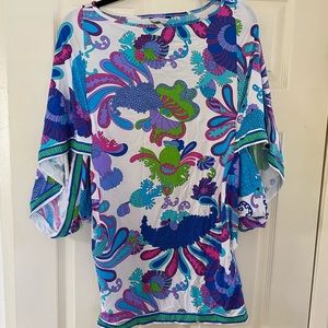 Trina Turk Swimsuit Coverup Tunic Size S